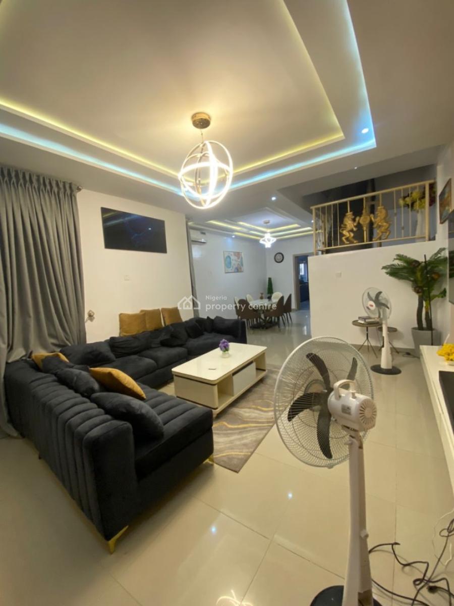 Luxury 4 Bedrooms Terraced Duplex in a Serene Environment, Richmond Gate, Ikate, Lekki, Lagos, Terraced Duplex Short Let