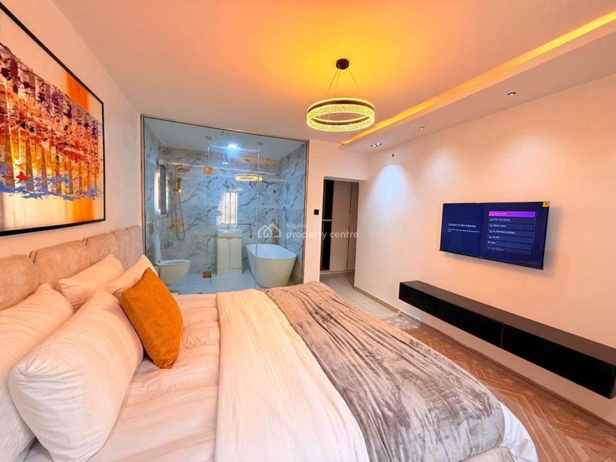 Brand New Luxury Big Two Bedroom Apartment with Two Balconies, Victoria Island (vi), Lagos, Flat / Apartment Short Let