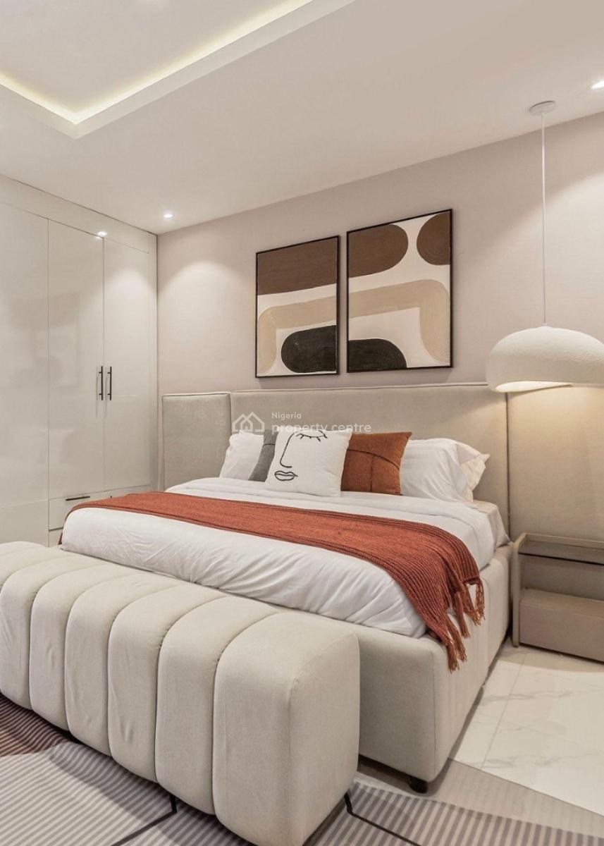 Brand New 3bedroom Smart Home with 2 Balconies, Swimming Pool  Gym &, Lekki Phase 1, Lekki, Lagos, Flat / Apartment Short Let