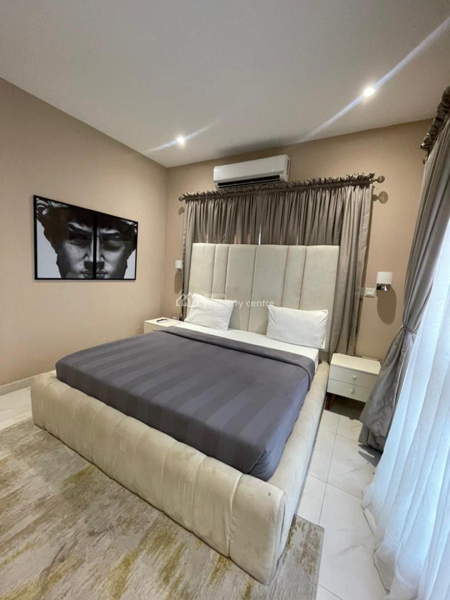 Brand New 1 Bedroom Smart Home with 1balconies, Swimming Pool  Gym &, Lekki Phase 1, Lekki, Lagos, Flat / Apartment Short Let