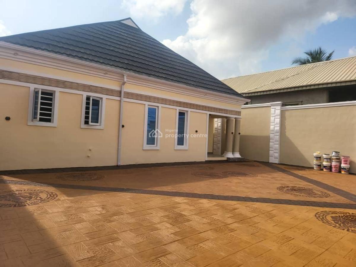 Newly Built 3 Bedroom Bungalow with Bq, Olusetan Estate, Elebu, Oluyole Extension, Ibadan, Oyo, Detached Bungalow for Sale