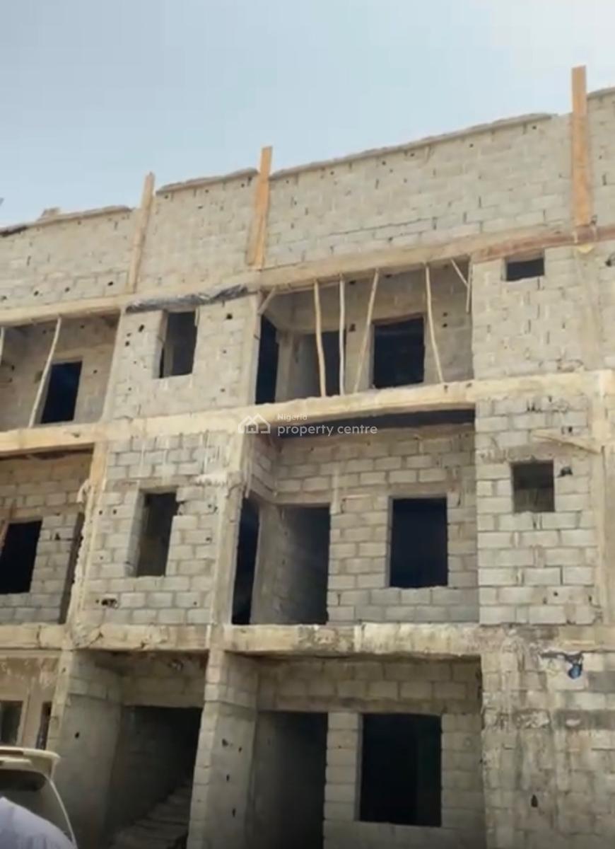 3bedrooms Carcass Block of Flats in a Very Serene Estate, After Dawaki Modern Market, Dawaki, Gwarinpa, Abuja, Block of Flats for Sale