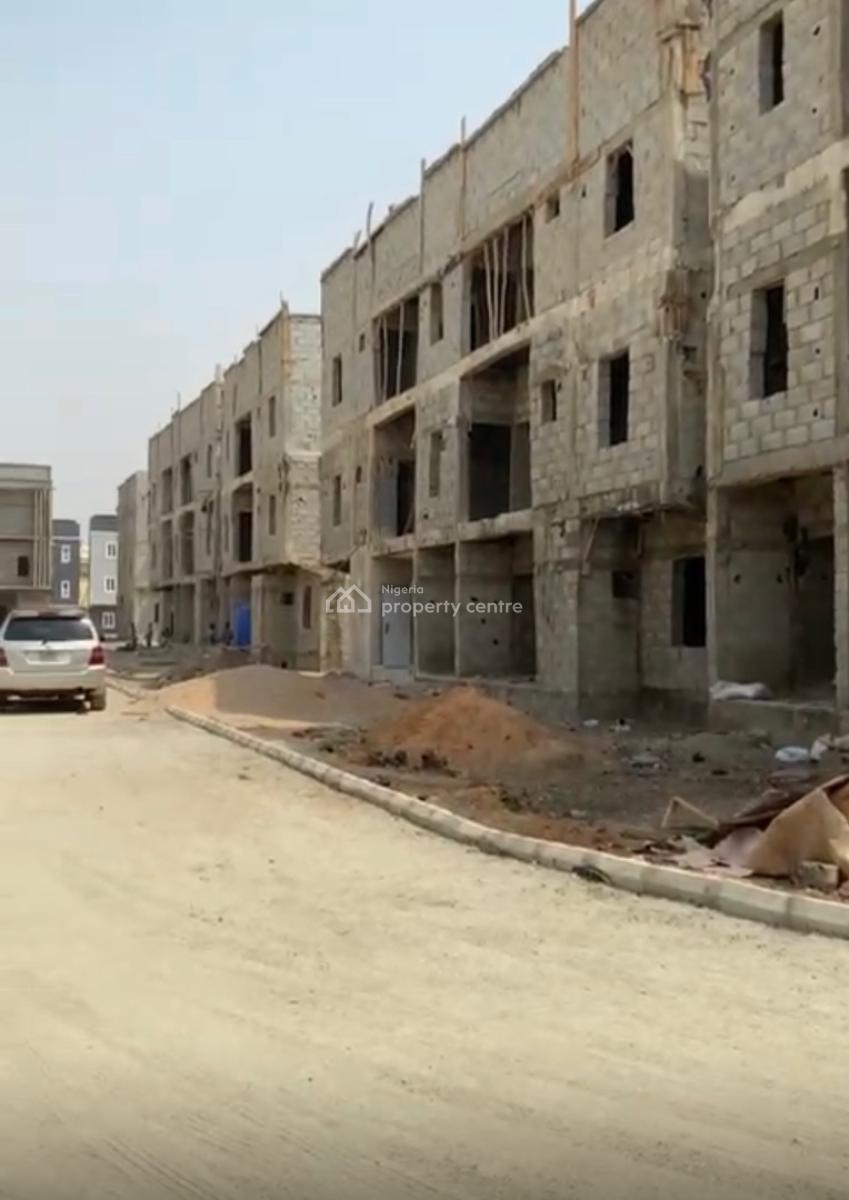 3bedrooms Carcass Block of Flats in a Very Serene Estate, After Dawaki Modern Market, Dawaki, Gwarinpa, Abuja, Block of Flats for Sale