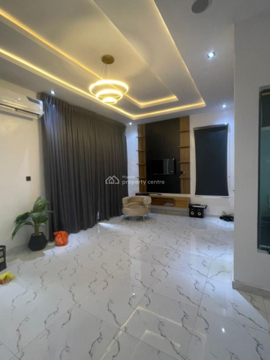 Luxury Furnished 4 Bedroom Semi Detached Duplex with Bq, Thomas Estate, Ajah, Lekki, Lagos, Detached Duplex for Rent