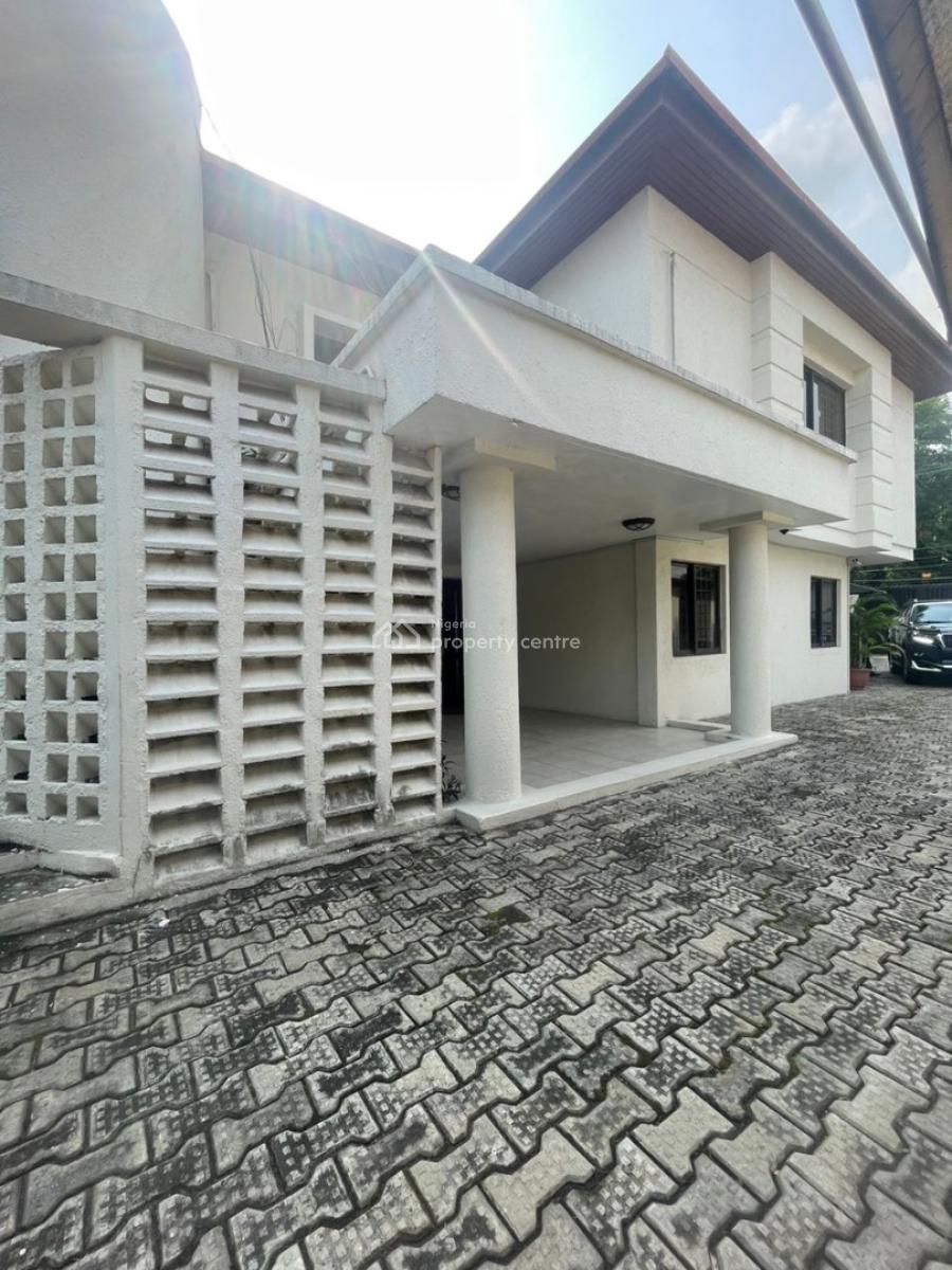 Well Maintained Spacious 6 Bedroom Detached House + Bq, Pool, Gym, Parkview, Ikoyi, Lagos, Detached Duplex for Rent