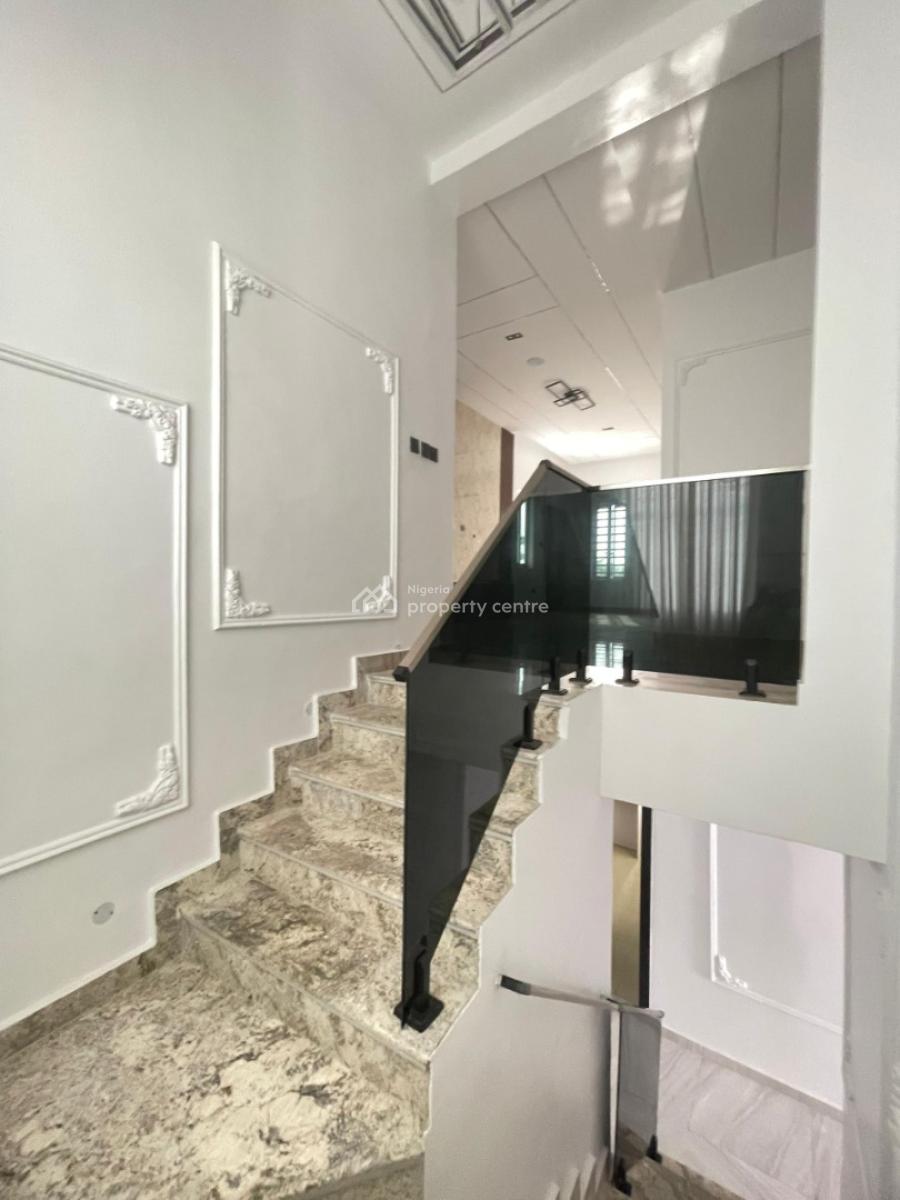 Luxurious 5 Bedrooms Fully Detached Duplex with Bq, 2 Living Room and Pool, Osapa London, Osapa, Lekki, Lagos, Detached Duplex for Sale