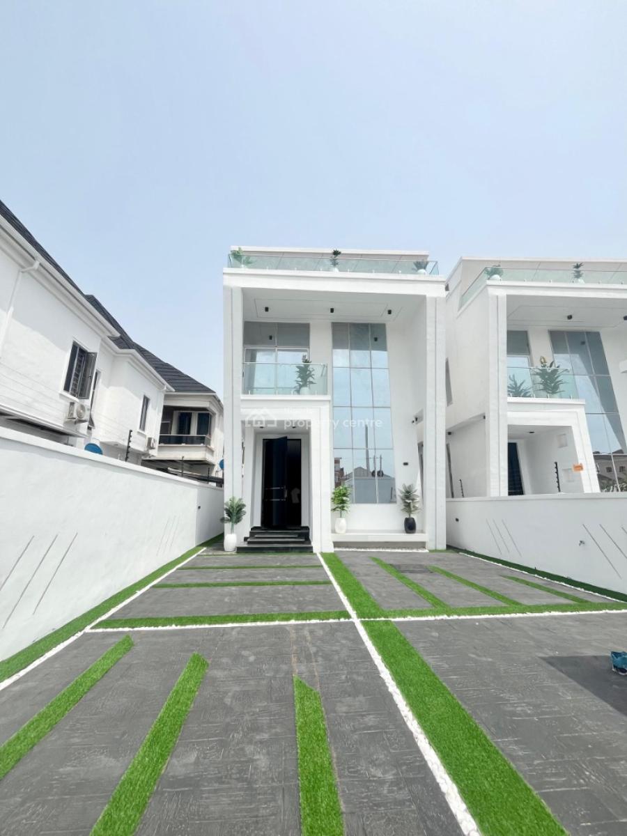 Luxury 5 Bedroom Newly Built Fully Detached Duplex with Bq and Pool, Ologolo, Lekki, Lagos, Detached Duplex for Sale
