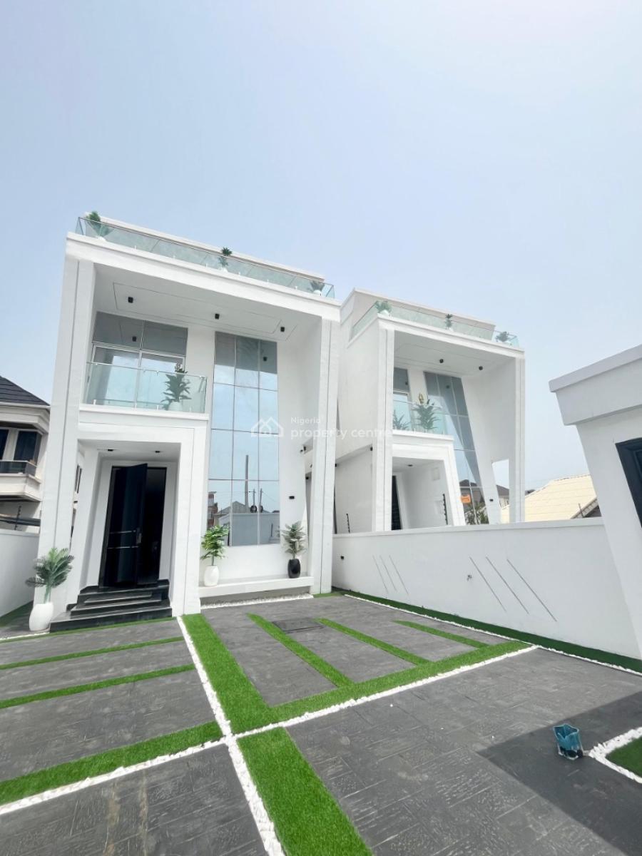 Luxury 5 Bedroom Newly Built Fully Detached Duplex with Bq and Pool, Ologolo, Lekki, Lagos, Detached Duplex for Sale