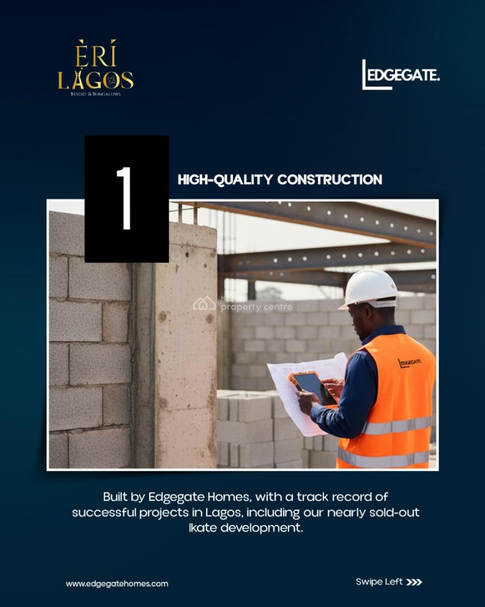 Luxury Bungalows & Resort with Cofo, Eri Bungalow & Resorts, Eleranigbe, Ibeju Lekki, Lagos, Detached Bungalow for Sale