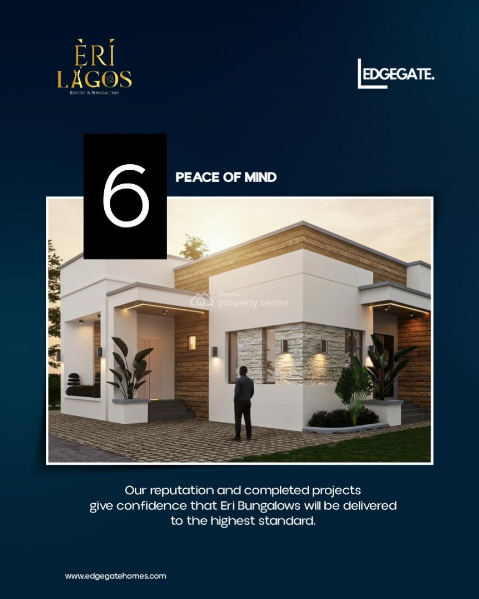 Luxury Bungalows & Resort with Cofo, Eri Bungalow & Resorts, Eleranigbe, Ibeju Lekki, Lagos, Detached Bungalow for Sale