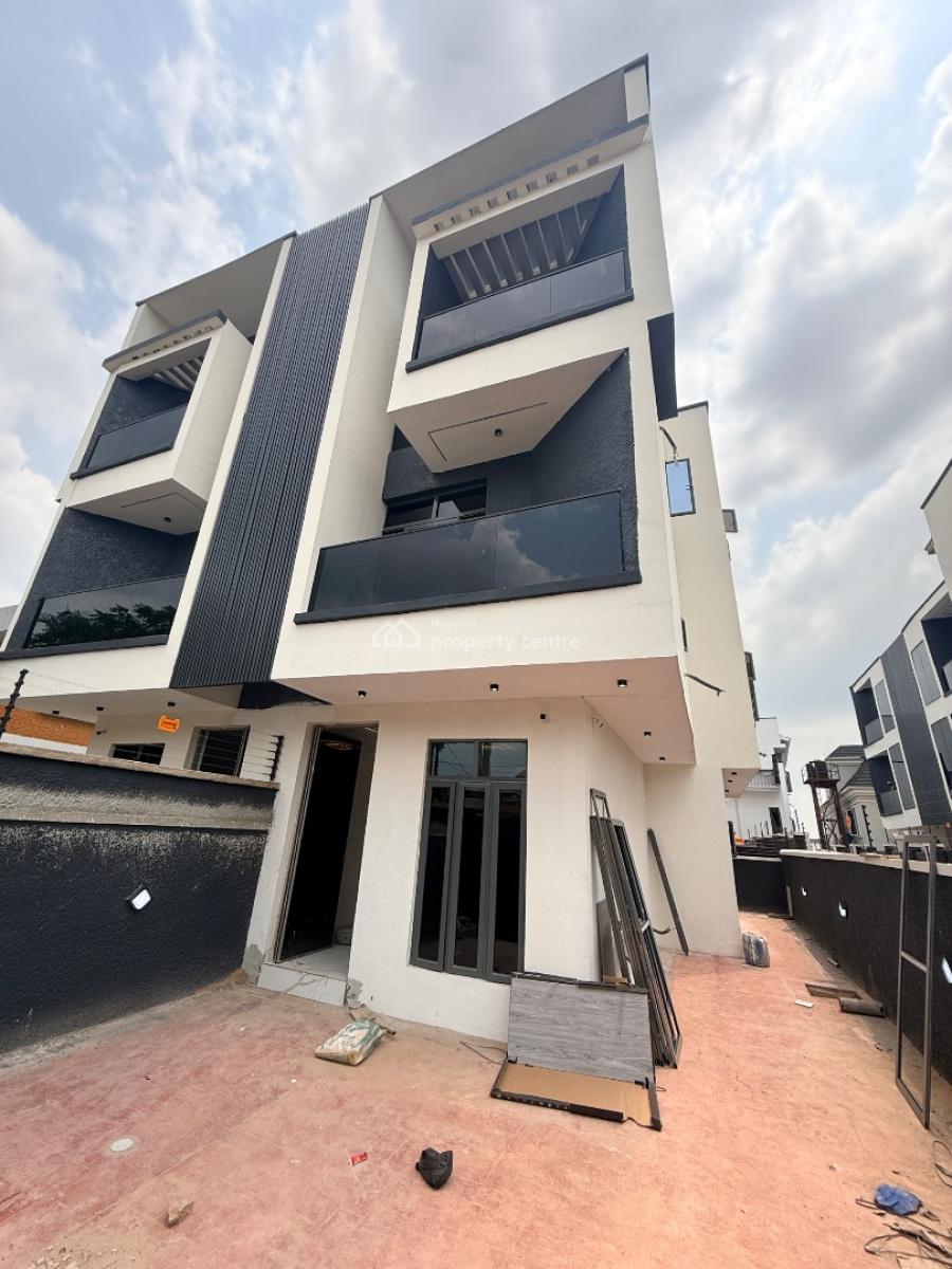 Well Built 4 Bedroom Semi-detached Duplex with a Room Bq, Akora Villa Estate, Adeniyi Jones, Ikeja, Lagos, Semi-detached Duplex for Sale