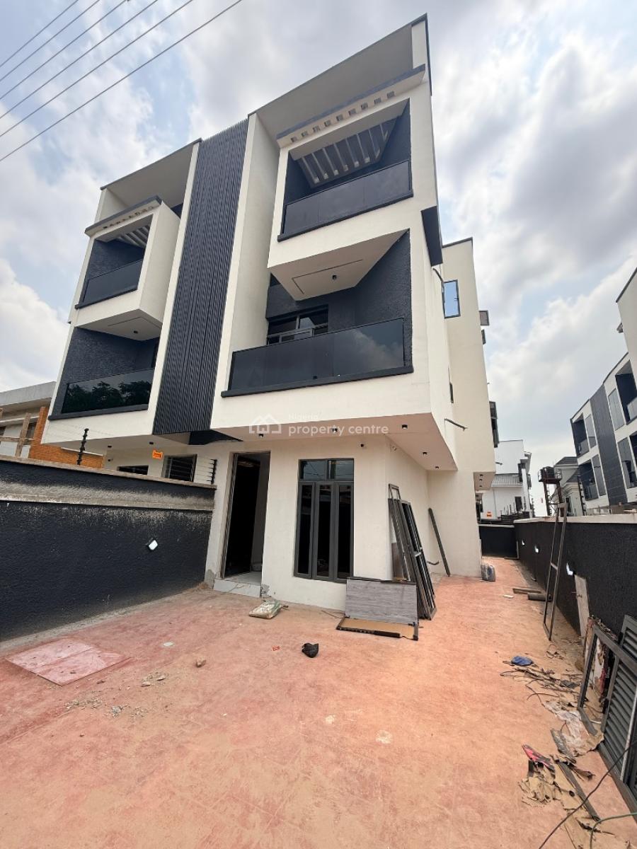 Well Built 4 Bedroom Semi-detached Duplex with a Room Bq, Akora Villa Estate, Adeniyi Jones, Ikeja, Lagos, Semi-detached Duplex for Sale