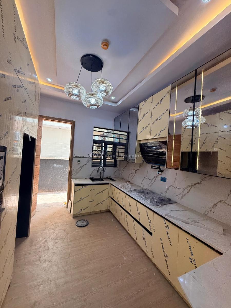 Well Built 4 Bedroom Semi-detached Duplex with a Room Bq, Akora Villa Estate, Adeniyi Jones, Ikeja, Lagos, Semi-detached Duplex for Sale