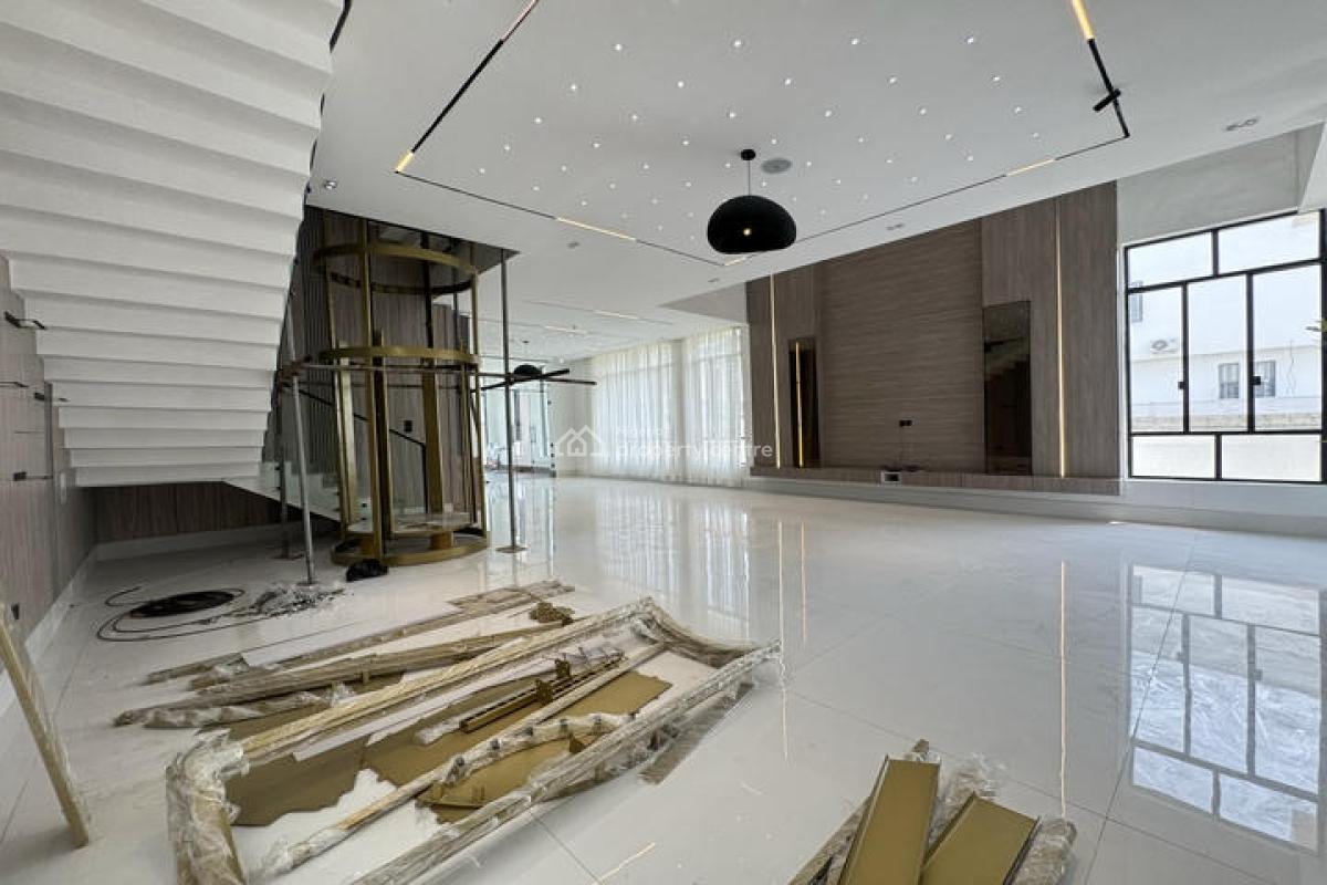 Luxury 5 Bedroom Detached House with Swimming Pool, Cinema and Bq, Chevron, Lekki, Lagos, Detached Duplex for Sale