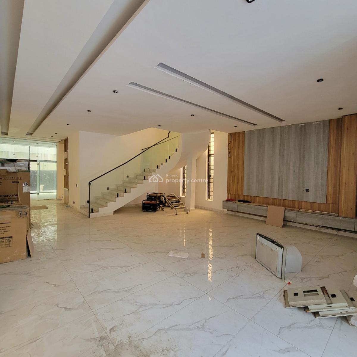 Luxurious 5 Bedroom Duplex with a Bq, Pool, Ikota, Lekki, Lagos, Detached Duplex for Sale