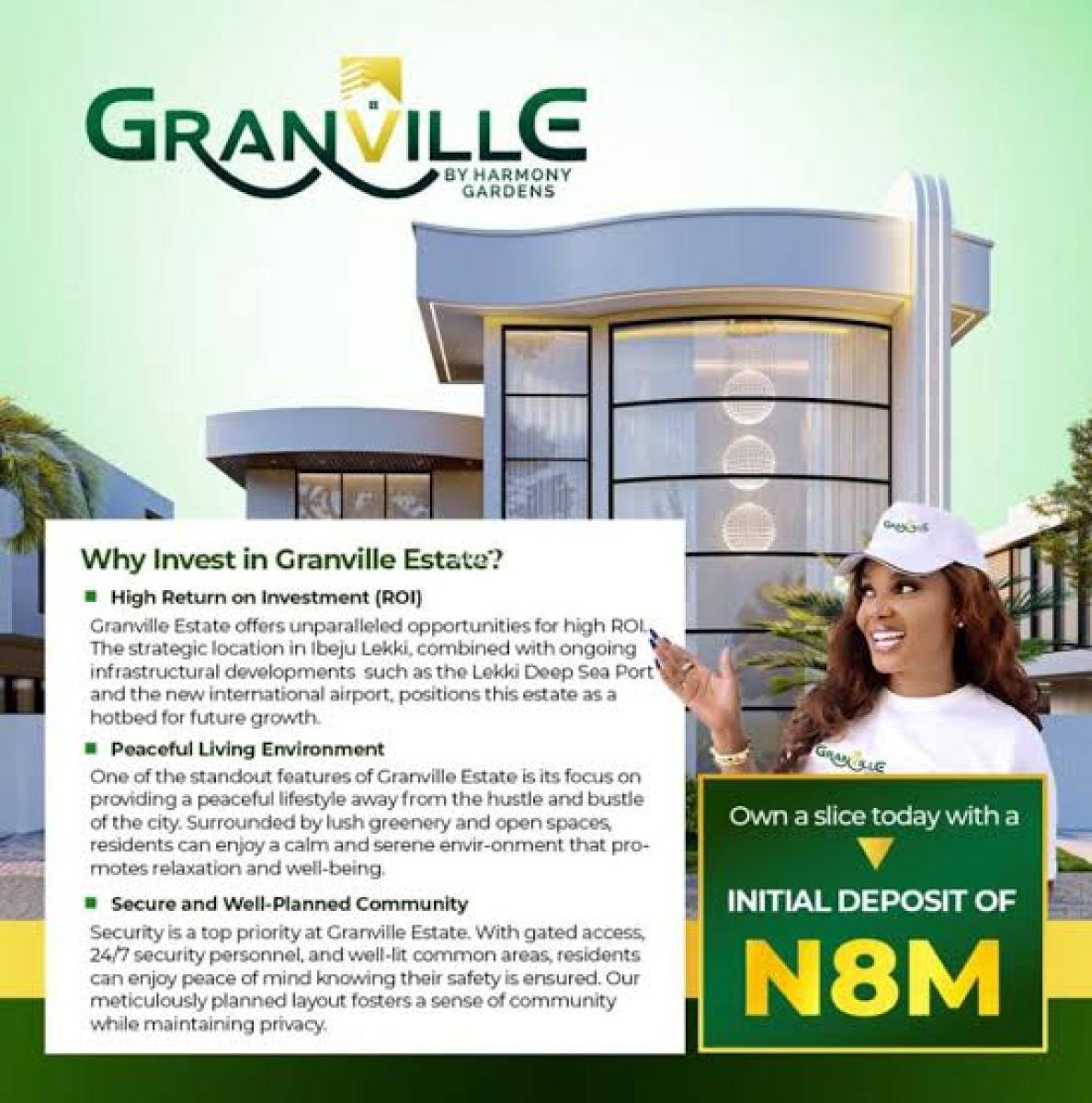 Buy & Build Land with C of O, Granville Estate, Oreki, Eleko, Ibeju Lekki, Lagos, Residential Land for Sale