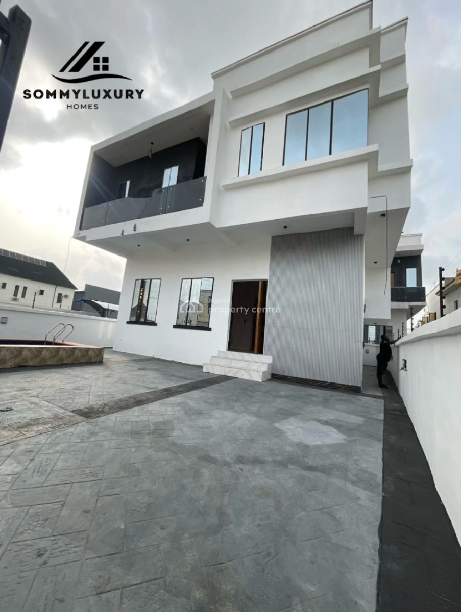 Luxury 5 Bedroom Fully Detached Duplex with Excellent Facilities, Ajah, Lagos, Detached Duplex for Sale