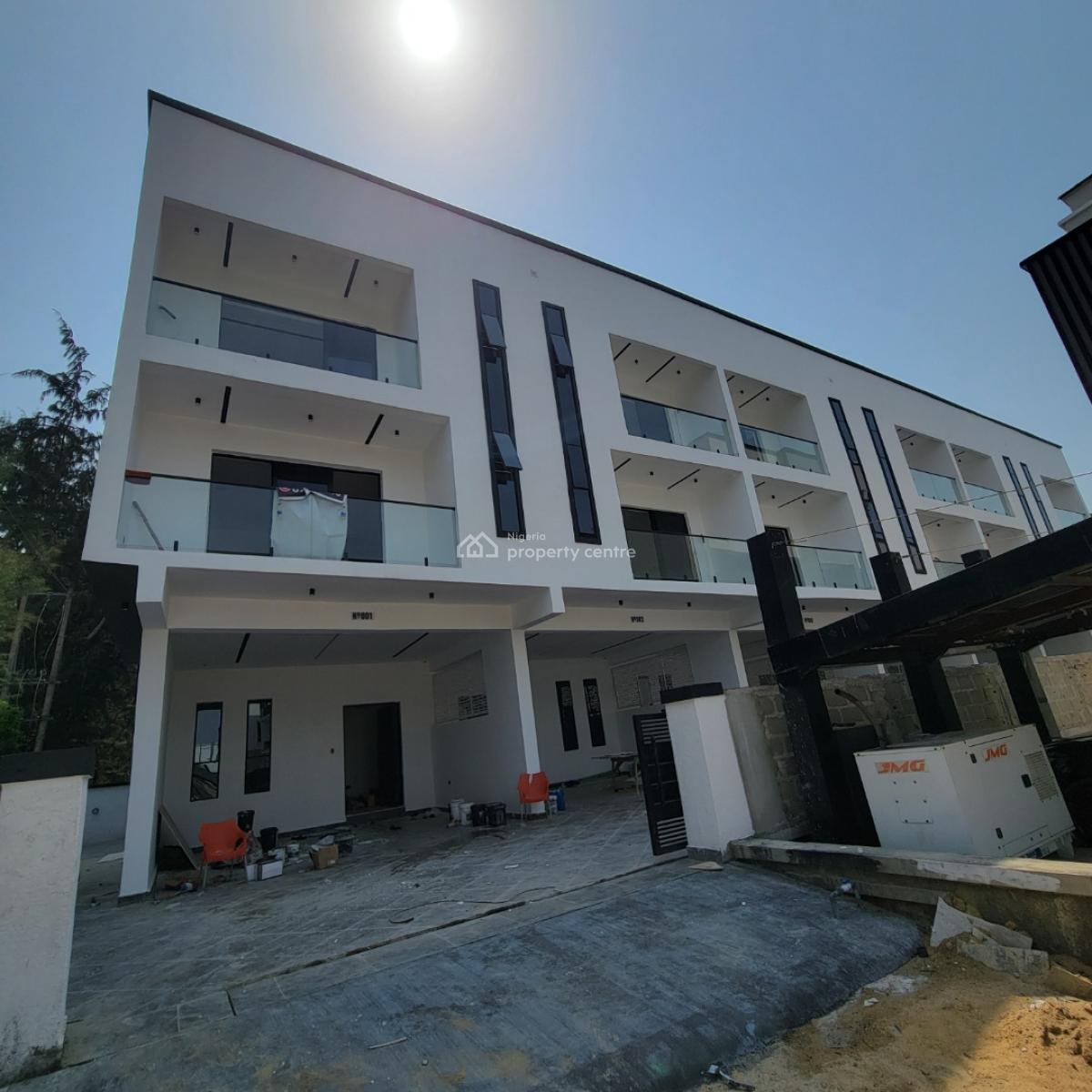 Gorgeous 4 Bedroom Terrace Duplex with All Rooms Ensuite, Ikota, Lekki, Lagos, Terraced Duplex for Sale