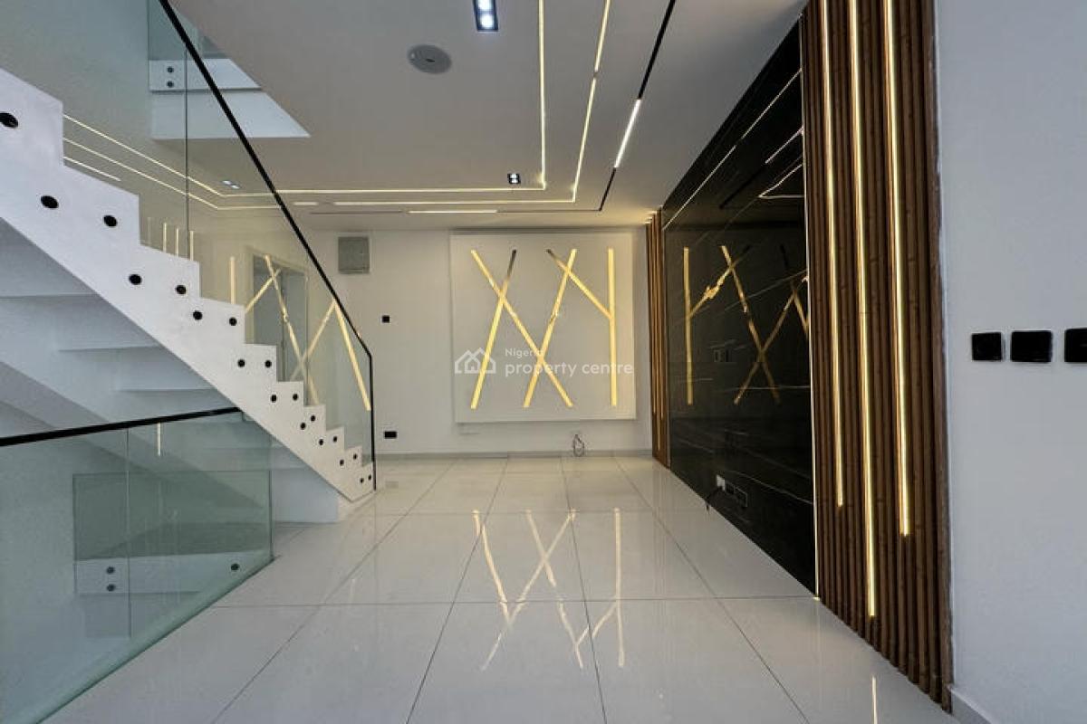 Automated 4 Bedroom Semi-detached Duplex with Bq, Lekki, Lagos, Semi-detached Duplex for Sale