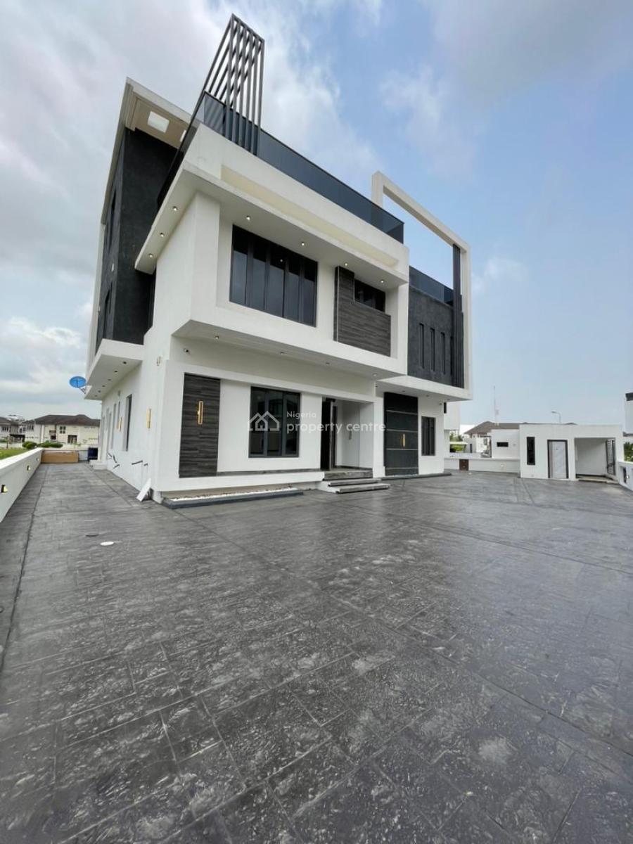 Exquisitely Built 5 Bedroom Fully Detached Duplex with Bq, Osapa, Lekki, Lagos, Detached Duplex for Sale