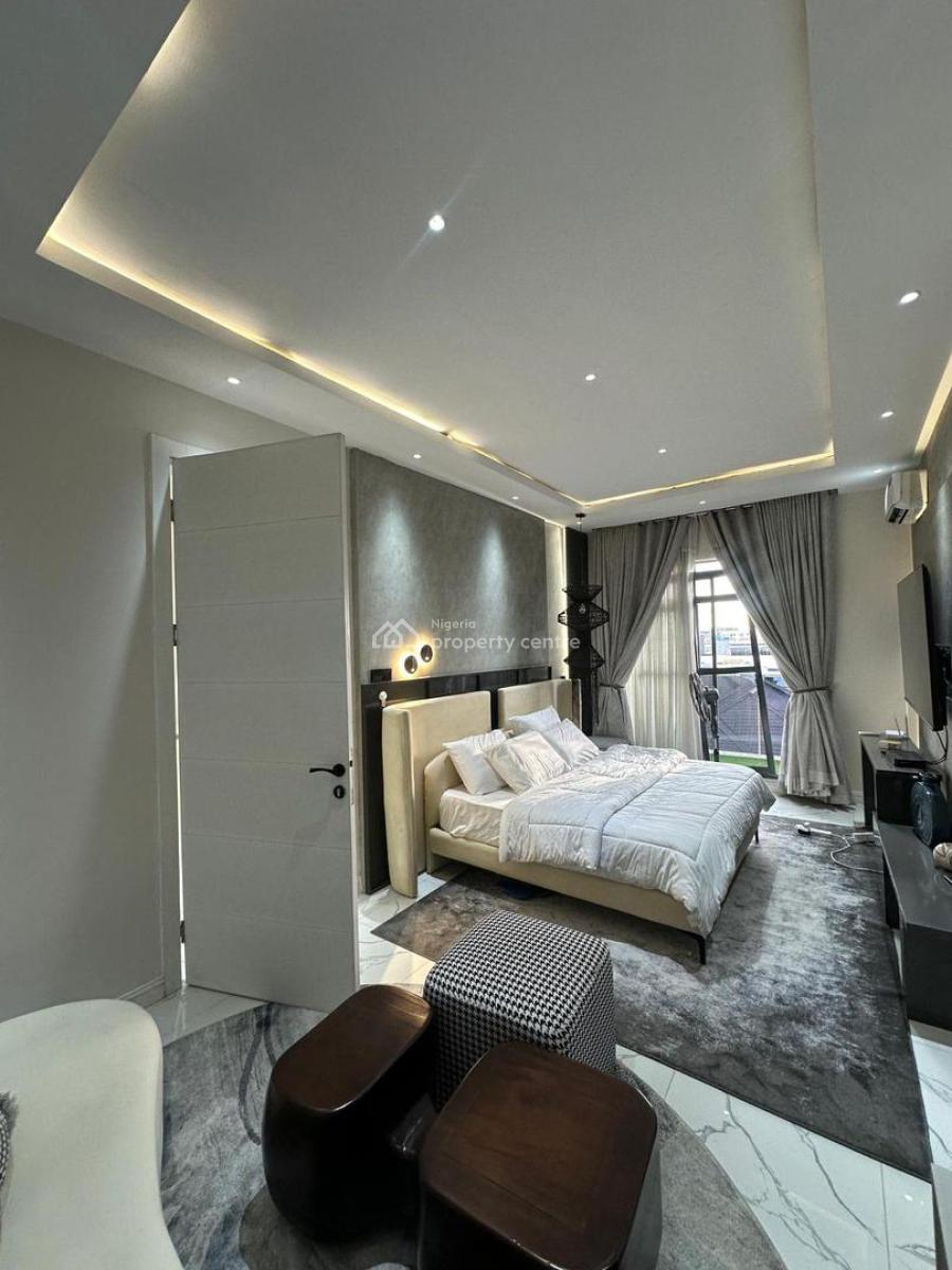 Fully Furnished 3 Bedroom Maisonette with Elevator, Ikate, Lekki, Lagos, House for Rent