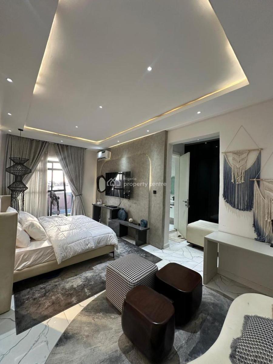 Fully Furnished 3 Bedroom Maisonette with Elevator, Ikate, Lekki, Lagos, House for Rent