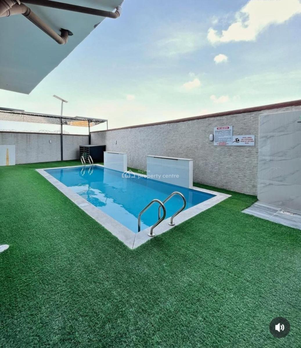 Cozy 2 Bedroom Apartment W/pool and Shades of Deluxe Living, Brownstone Estate, Ikate Elegushi, Lekki, Lagos, Flat / Apartment Short Let