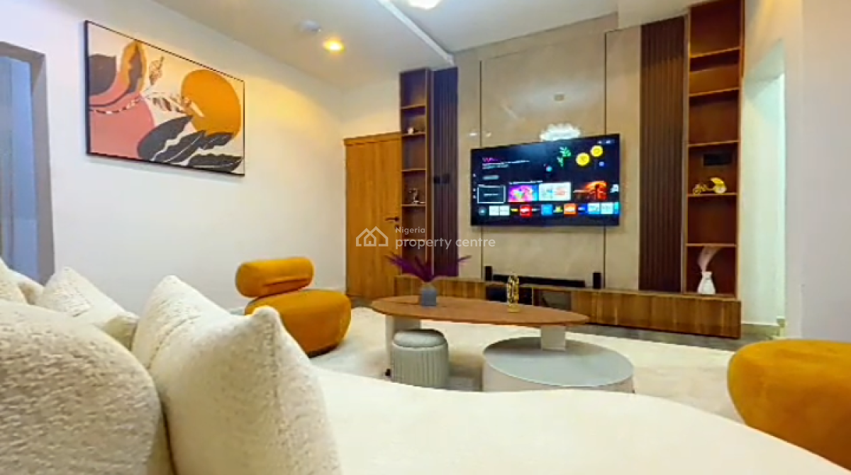 Sharp Semi Furnished 3 Bedroom Flat Apartment, Phase 2, Osborne, Ikoyi, Lagos, Flat / Apartment for Rent