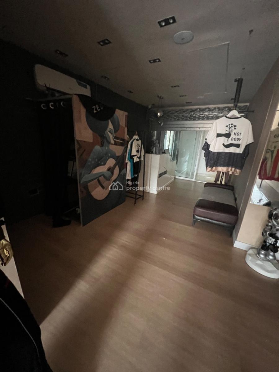 Shop Space Upstairs Facing Road, Emmanuel Abimbola Cole, Lekki Phase 1, Lekki, Lagos, Shop for Rent