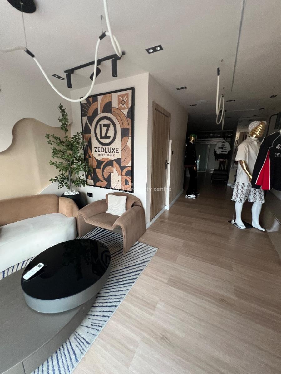 Shop Space Upstairs Facing Road, Emmanuel Abimbola Cole, Lekki Phase 1, Lekki, Lagos, Shop for Rent