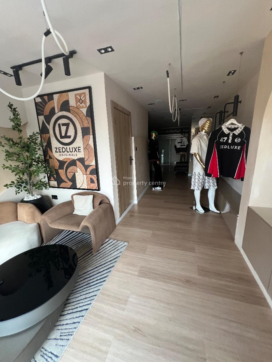 Shop Space Upstairs Facing Road, Emmanuel Abimbola Cole, Lekki Phase 1, Lekki, Lagos, Shop for Rent