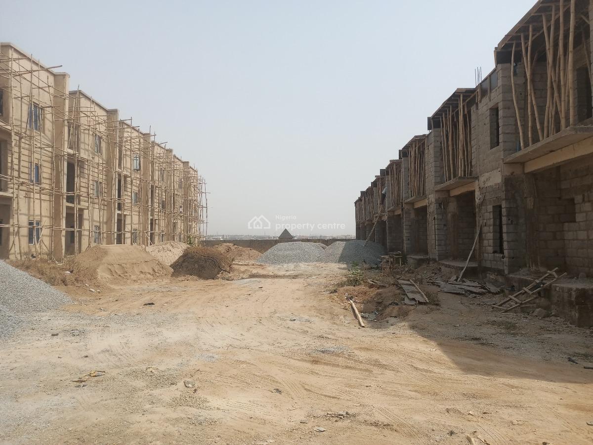 4 Bedroom Terrace Duplexes with Bq, Tangerine Garden City Phase 2 & 3, Dakibiyu, Abuja, Terraced Duplex for Sale
