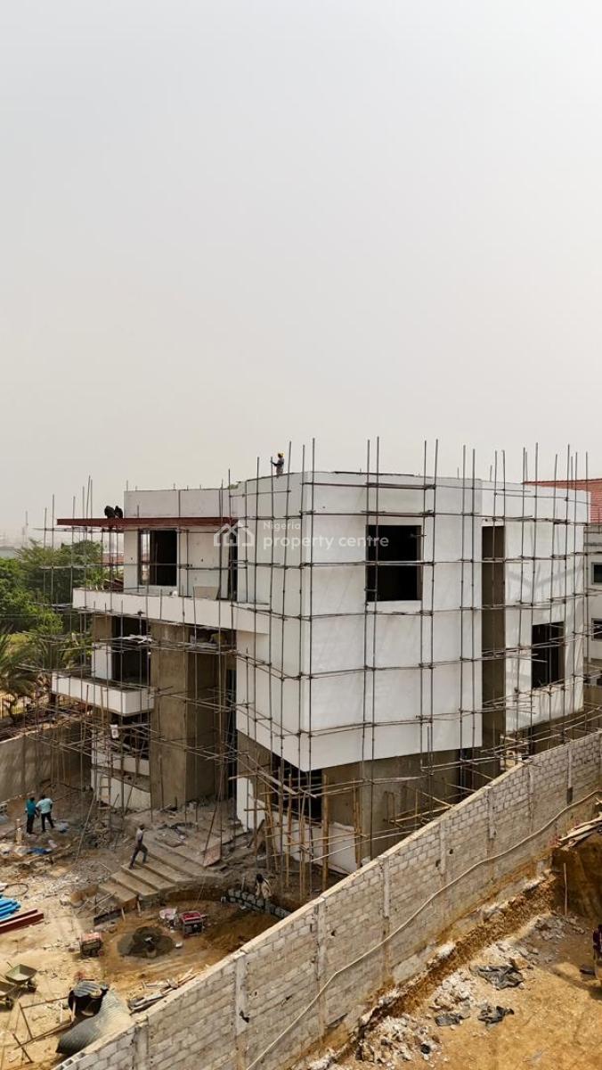 Solidly Built 6 Bedroom Fully Detached Duplex + 2 Rooms Bq with Pool, Katampe Extension, Katampe, Abuja, Semi-detached Bungalow for Sale