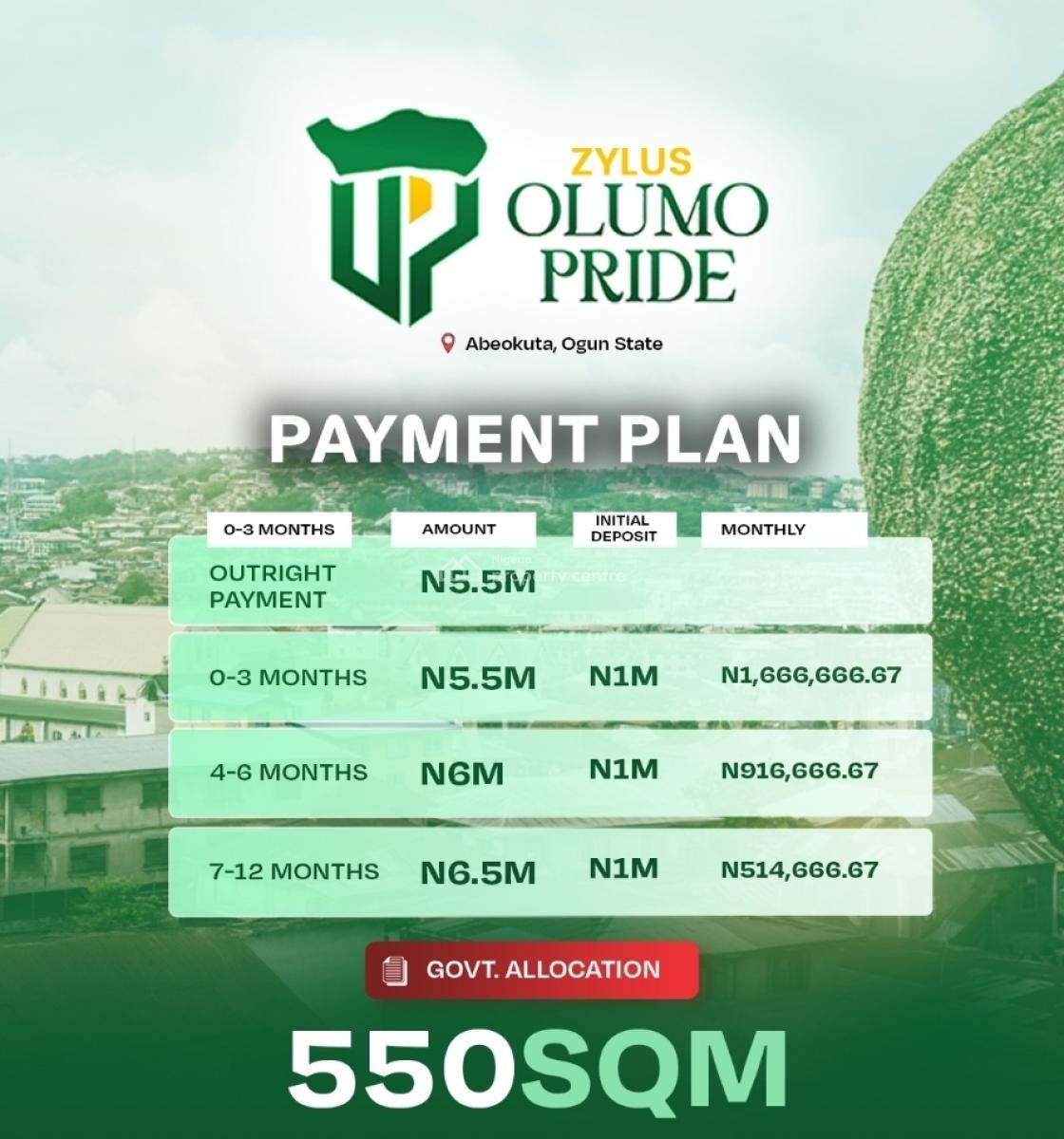 Plots of Land, By Ferma Estate, Abeokuta South, Ogun, Residential Land for Sale