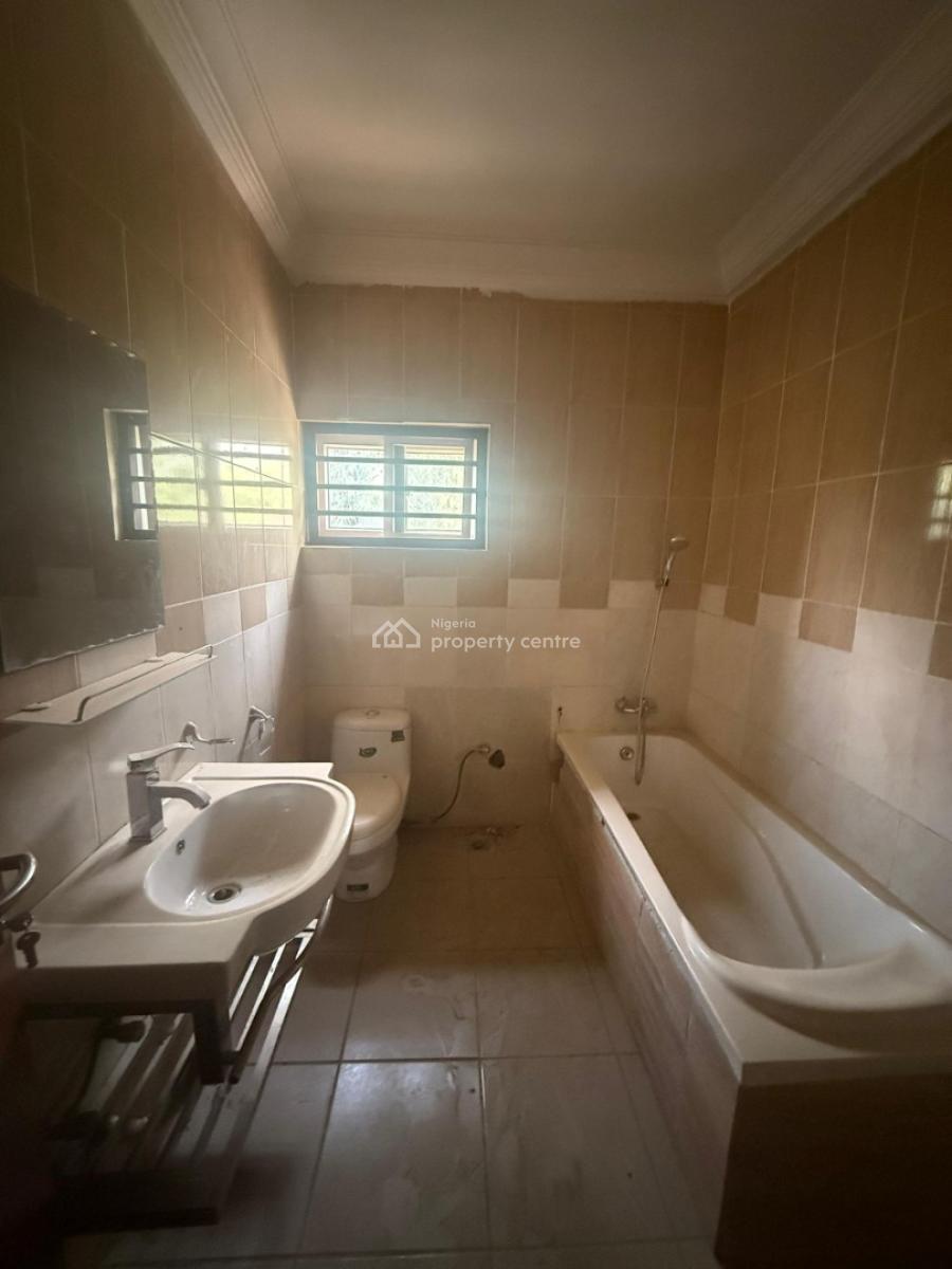 Magnificently Built 5 Bedroom Terrace Dublex with Bq, Life Camp, Abuja, Terraced Duplex for Rent