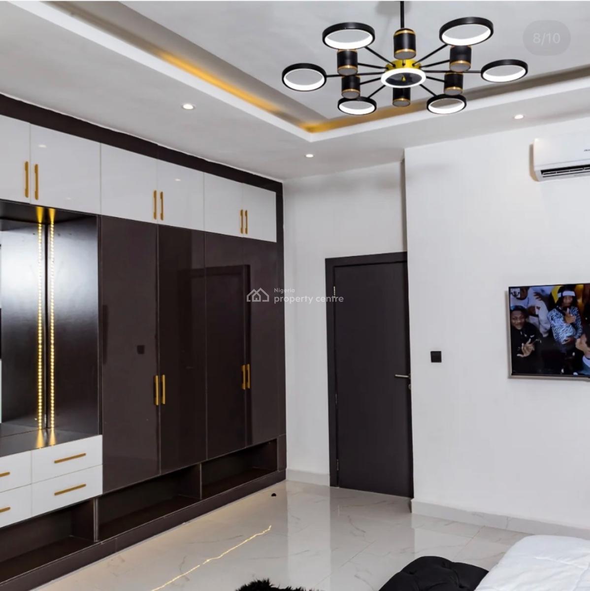 Exquisitely Built 4 Bedroom Semi Detached Duplex with Bq, Maryland, Lagos, Semi-detached Duplex for Rent