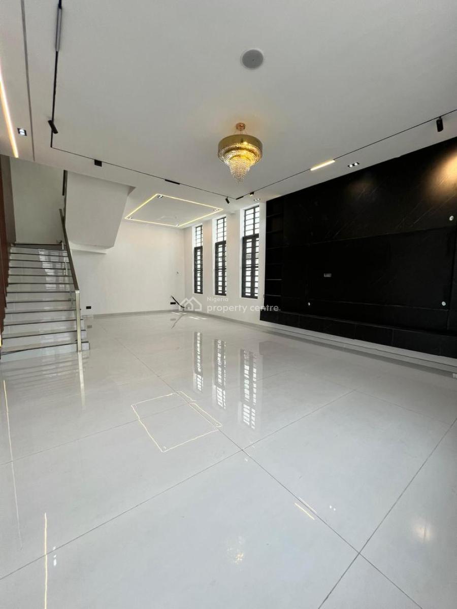 Magnificent 5 Bedroom Duplex with Pool, Rooftop & Cinema, Chevron. Features Includes Bq, Study Room & Patio, Lekki, Lagos, Detached Duplex for Sale