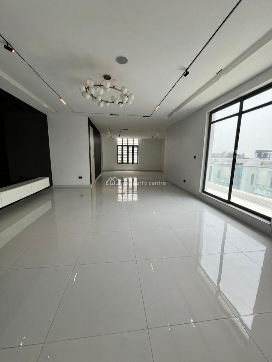 Magnificent 5 Bedroom Duplex with Pool, Rooftop & Cinema, Chevron. Features Includes Bq, Study Room & Patio, Lekki, Lagos, Detached Duplex for Sale