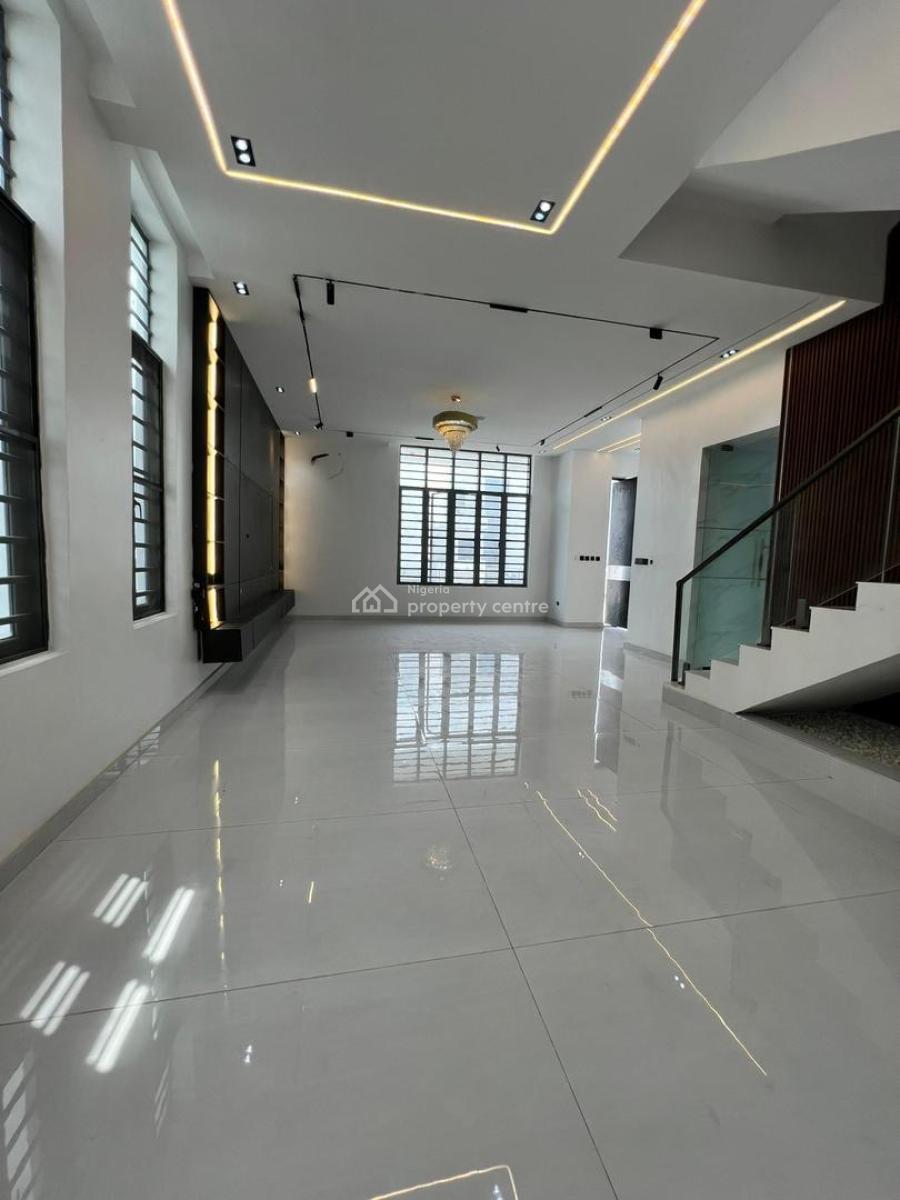 Magnificent 5 Bedroom Duplex with Pool, Rooftop & Cinema, Chevron. Features Includes Bq, Study Room & Patio, Lekki, Lagos, Detached Duplex for Sale