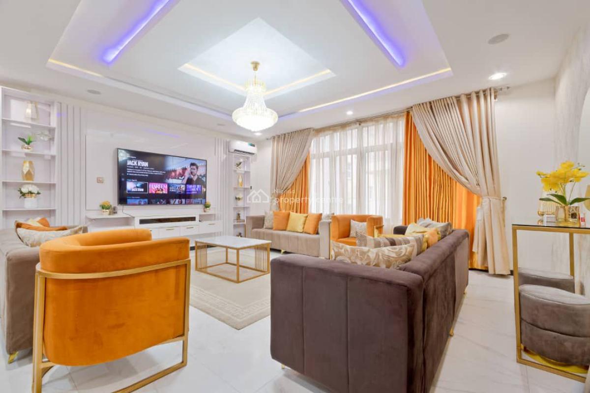 Lush 4 Bedrooms Fully and Serviced Apartment, Ikeja, Lagos, Flat / Apartment Short Let