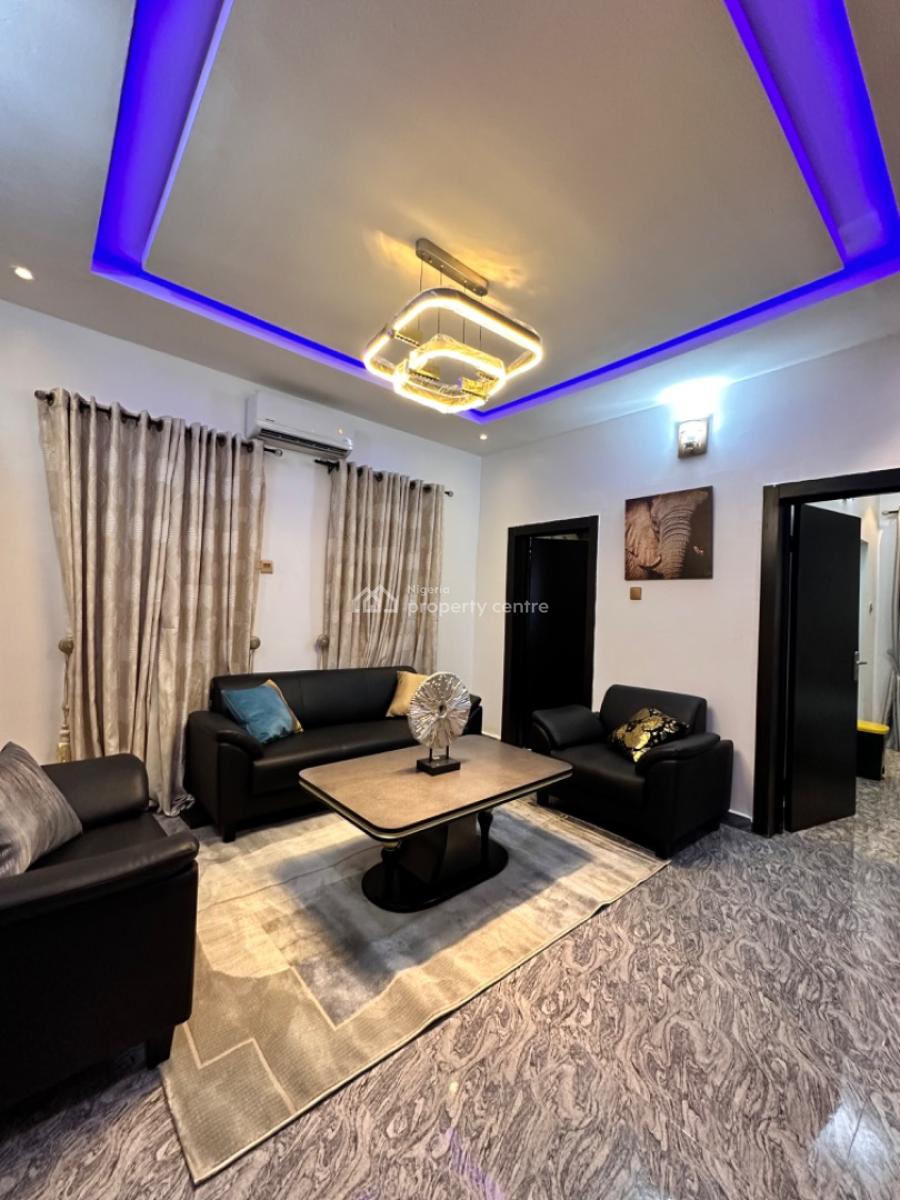 Furnished 1 Bedroom on Monthly Stay, Orchid Road Close to Coastal Road, Lekki, Lagos, Mini Flat (room and Parlour) for Rent