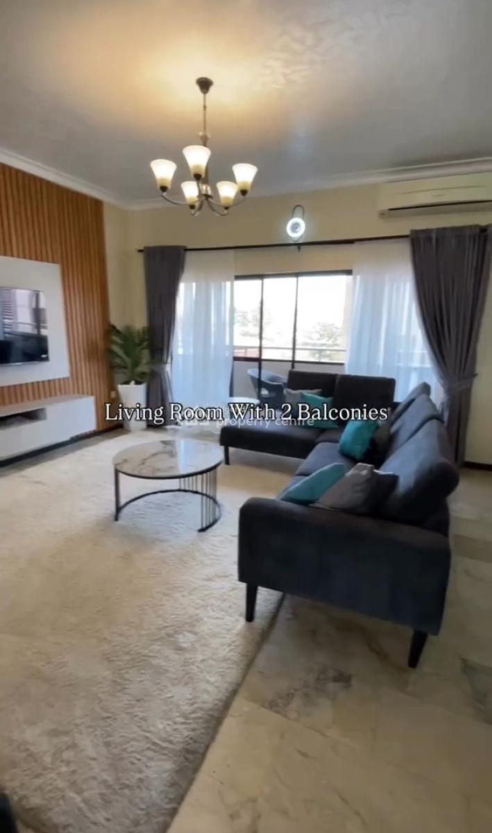Furnished 3 Bedroom Flat with Bq, 24/7 Power & Pool, Victoria Island (vi), Lagos, Flat / Apartment for Rent