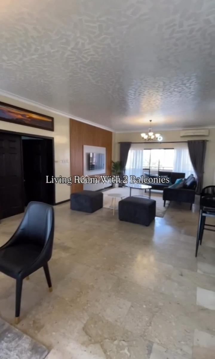 Furnished 3 Bedroom Flat with Bq, 24/7 Power & Pool, Victoria Island (vi), Lagos, Flat / Apartment for Rent