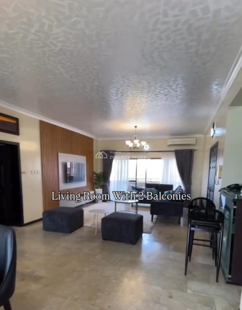 Furnished 3 Bedroom Flat with Bq, 24/7 Power & Pool, Victoria Island (vi), Lagos, Flat / Apartment for Rent