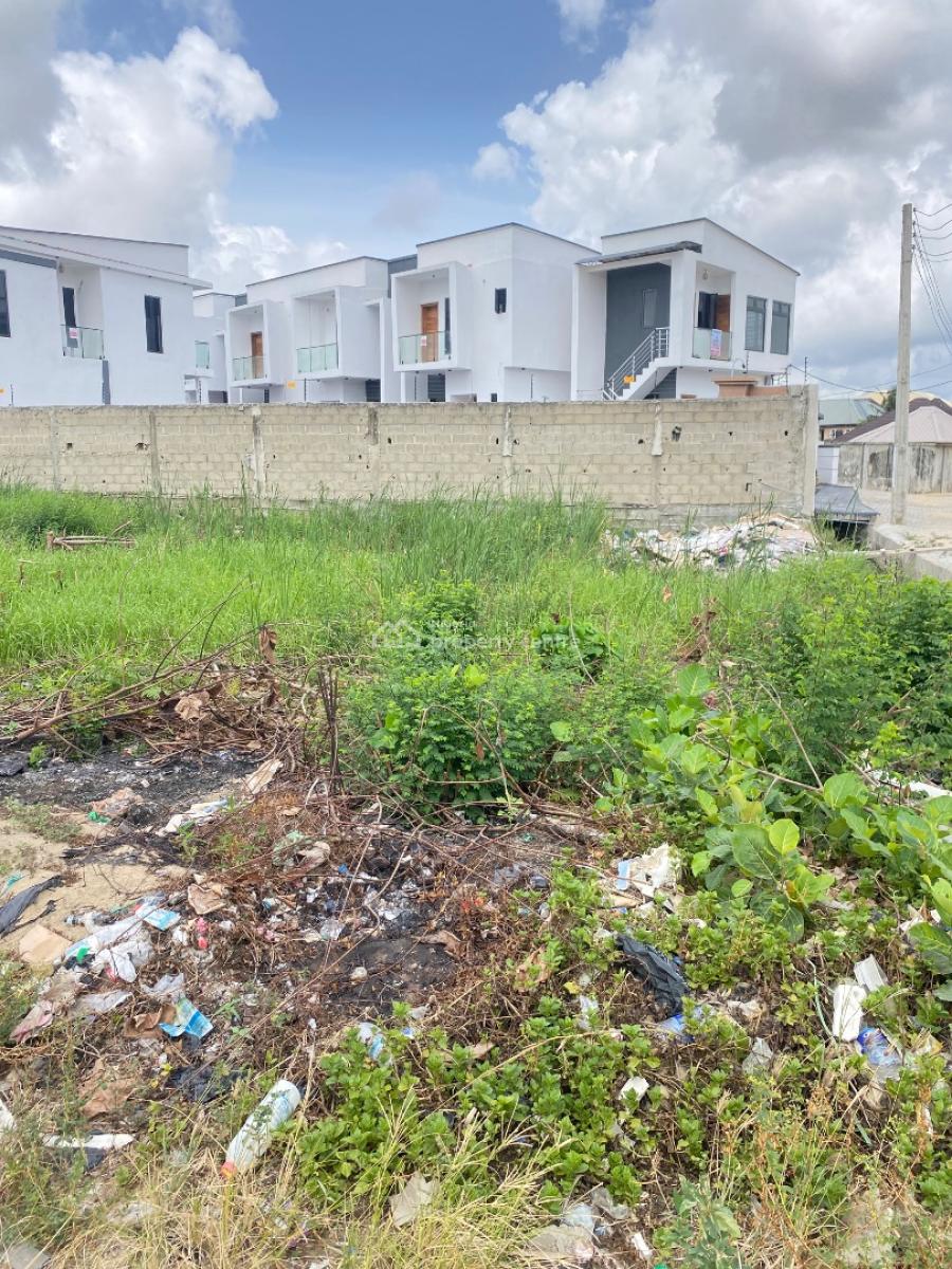Half Plot of Land Measuring 320sqm Cornerpiece Land, Thomas Estate, Ajah, Lagos, Residential Land for Sale