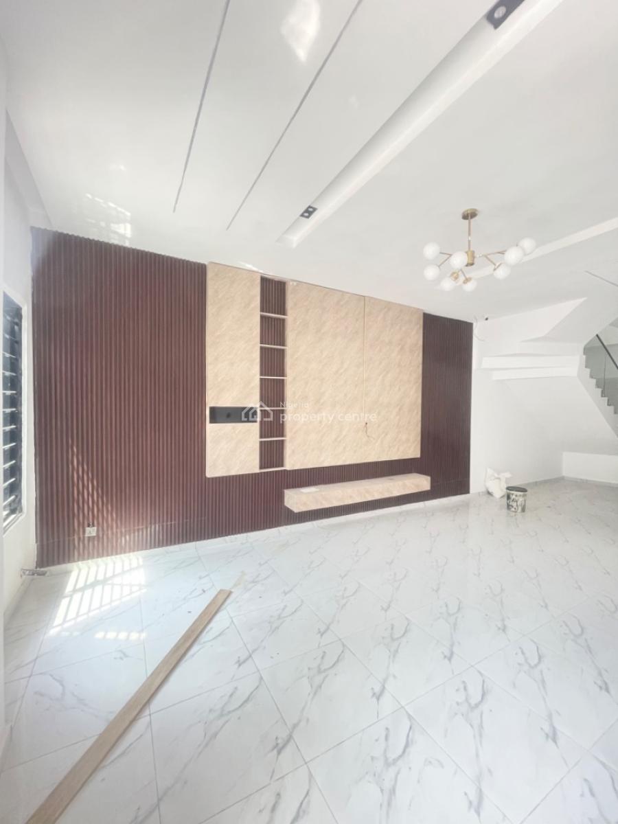 Luxury 4 Bedroom Semi-detached with Bq, By Second Toll Gate, Lekki, Lagos, Semi-detached Duplex for Sale