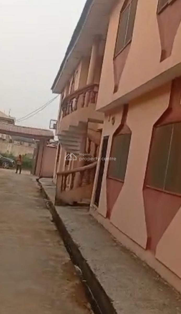 Block of 4 Units 3 Bedroom Flat, Mini Estate at Egbeda  Mini Estate with, Egbeda, Alimosho, Lagos, Block of Flats for Sale