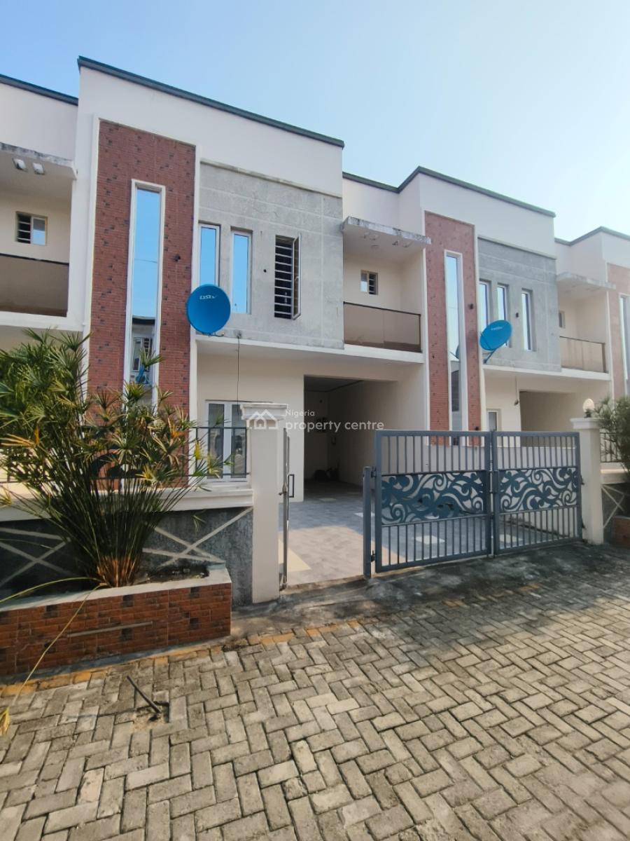 Decent 4 Bedroom Terrace Duplex with Bq, Besides De Dem Park, Ajah, Lagos, Detached Duplex for Sale