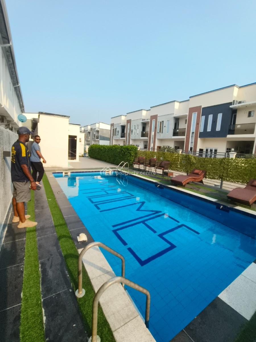 Decent 4 Bedroom Terrace Duplex with Bq, Besides De Dem Park, Ajah, Lagos, Detached Duplex for Sale