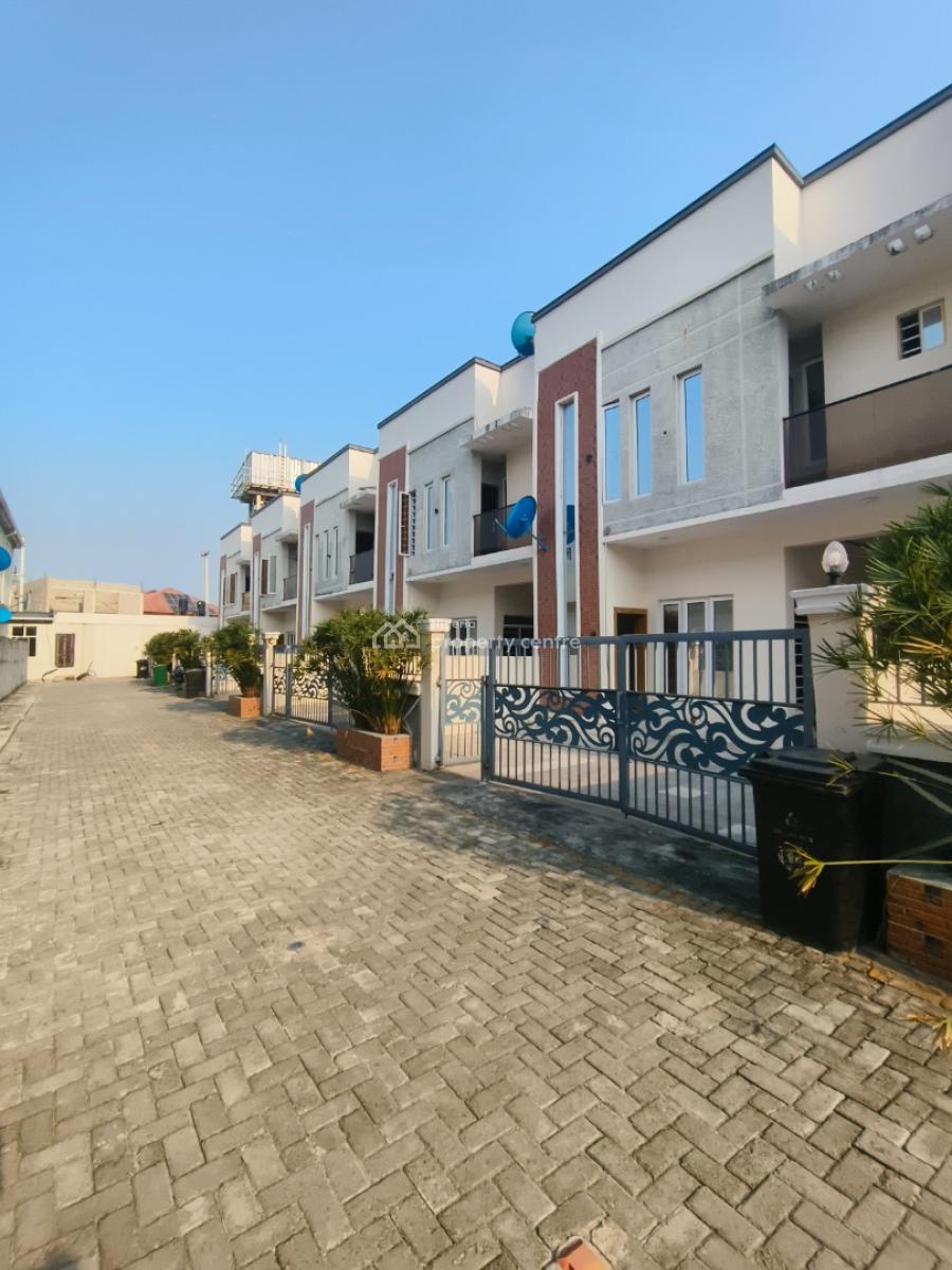 Decent 4 Bedroom Terrace Duplex with Bq, Besides De Dem Park, Ajah, Lagos, Detached Duplex for Sale